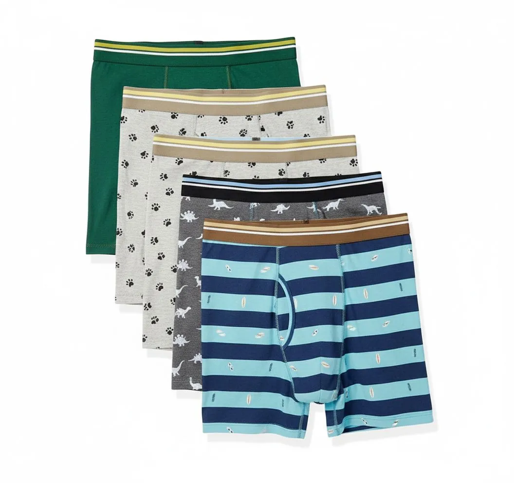 Bulk Order Multi Colored Boxer Briefs Manufacturer | Custom Apparel for USA & Europe