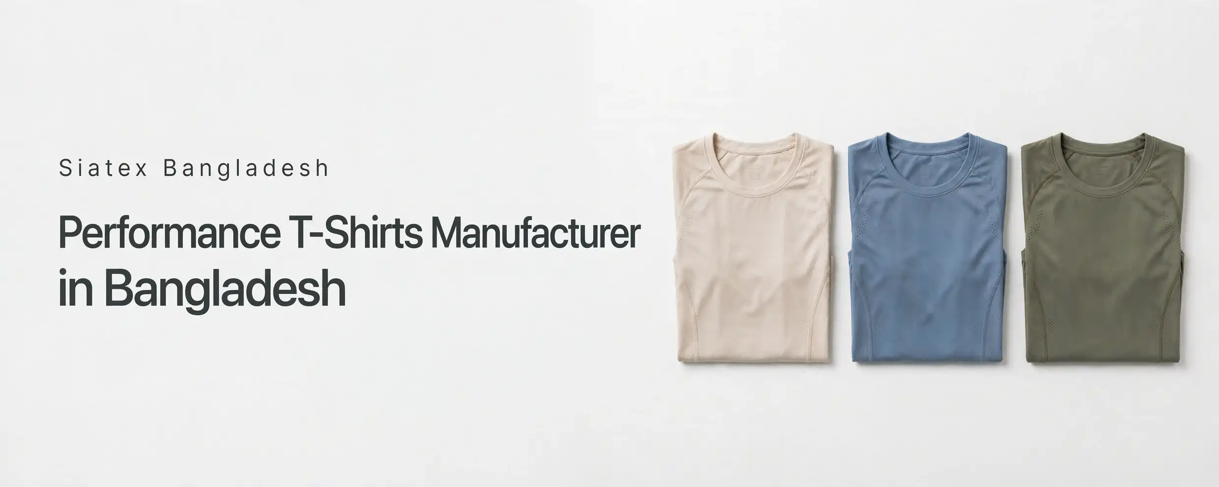 Performance T-Shirts Manufacturer
